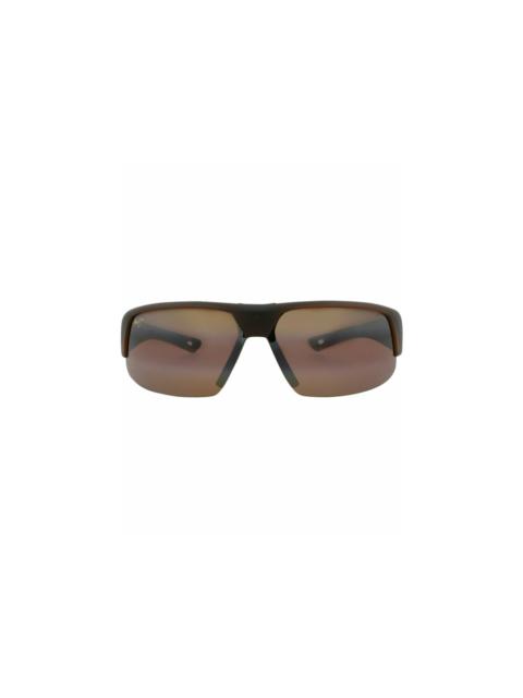Maui Jim Maui Jim Shield-Frame Nylon Sunglasses Rootbeer Rootbeer Bronze (H523-26M)