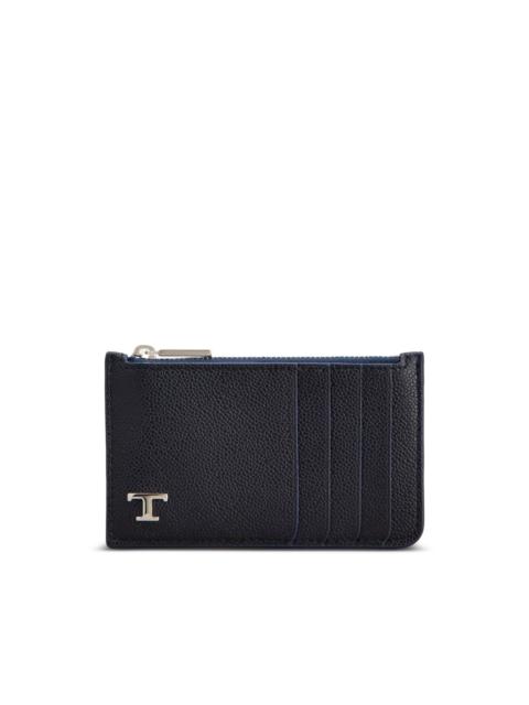 Tod's logo-plaque cardholder