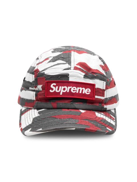 Supreme layered camouflage-pattern camp cap