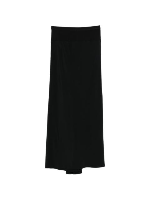 Rick Owens ribbed midi skirt