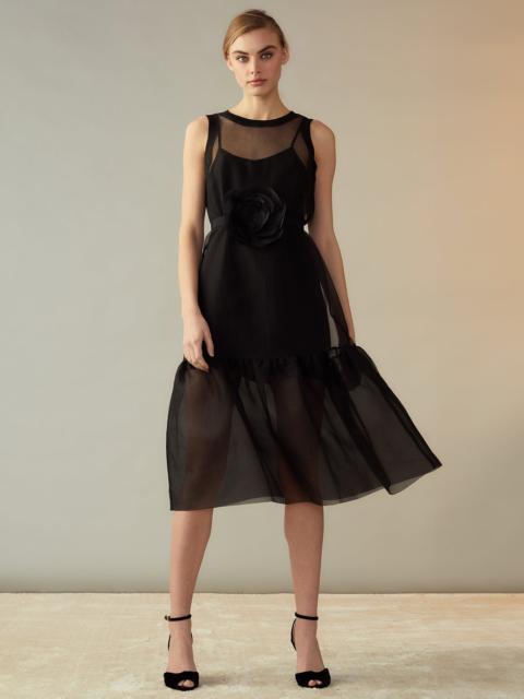 CYNTHIA ROWLEY Carrie Organza Midi Dress