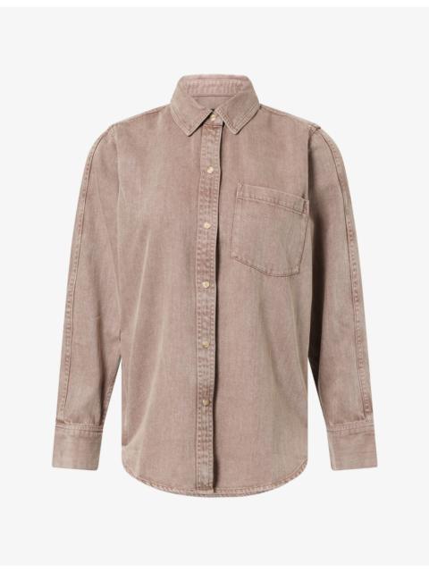 Rails Atticus Patch-Pocket Cotton-Blend Shirt