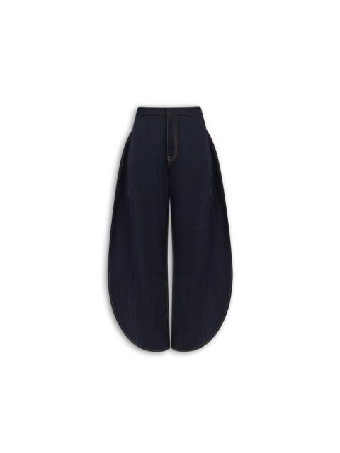 Alaïa PETAL DENIM PANTS