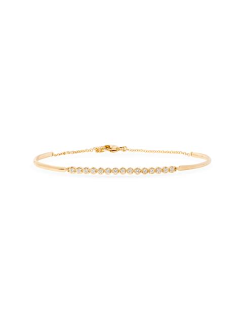 STONE AND STRAND Noble Diamond Cuff