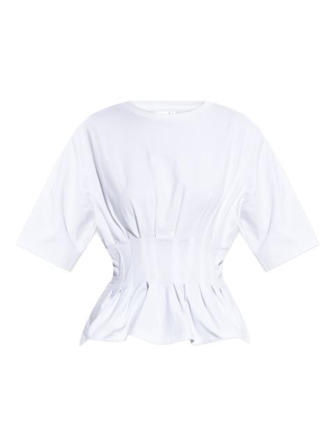 GESTUZ Inez pleated T-shirt