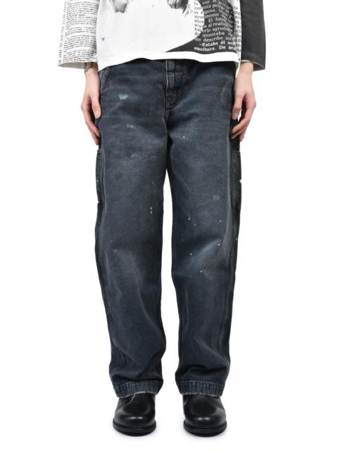 Enfants Riches Déprimés PAINT PANTS / WASHED BLK