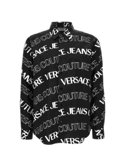 VERSACE JEANS COUTURE logo-print shirt