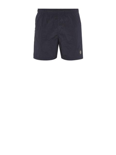 Stone Island B0943 NYLON METAL IN ECONYL® REGENERATED NYLON BLUE