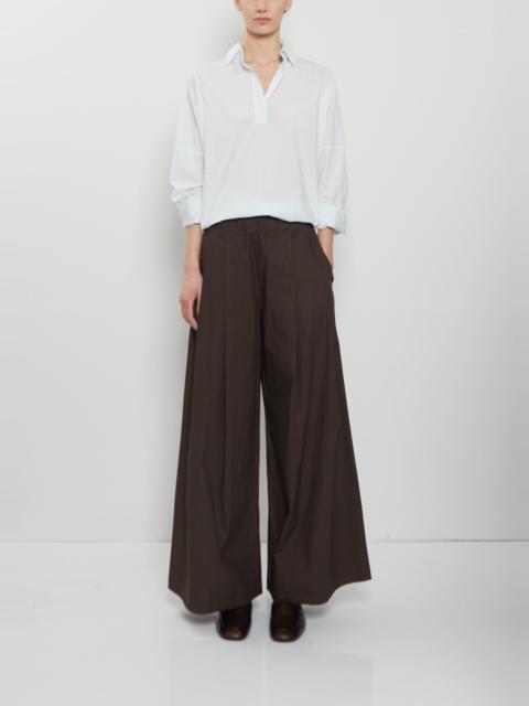 LABO.ART Dalla Cotton Clara Pant — Maron