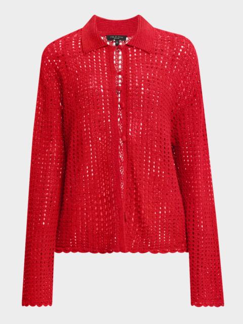 rag & bone Khloe Crochet Cardigan