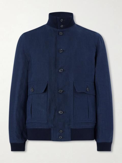 Valstar Valstarino Linen Bomber Jacket