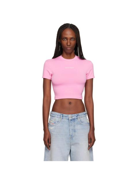 Palm Angels Pink Classic Logo Baby T-shirt
