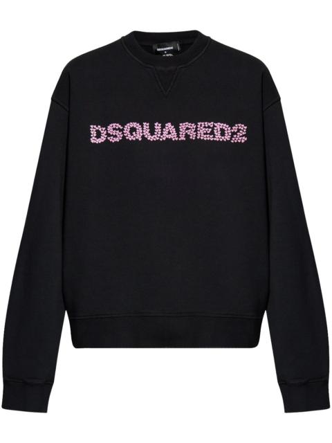 DSQUARED2 logo-embroidered sweatshirt