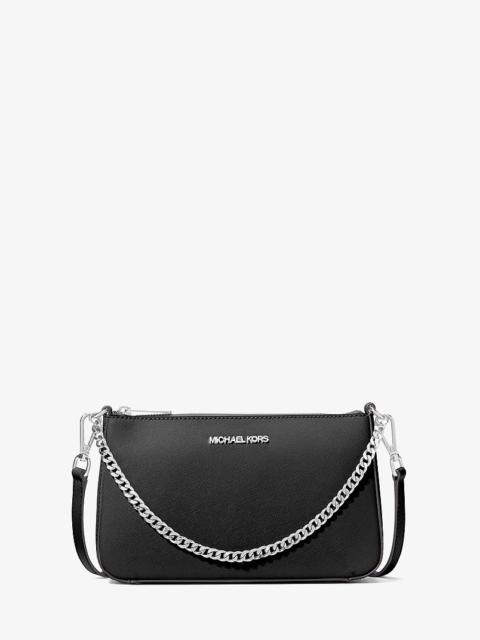 MICHAEL KORS Jet Set Medium Saffiano Leather Crossbody Bag