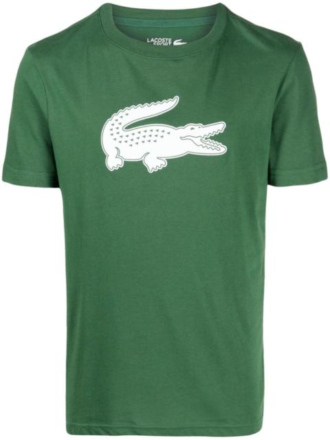 LACOSTE logo-print cotton T-shirt