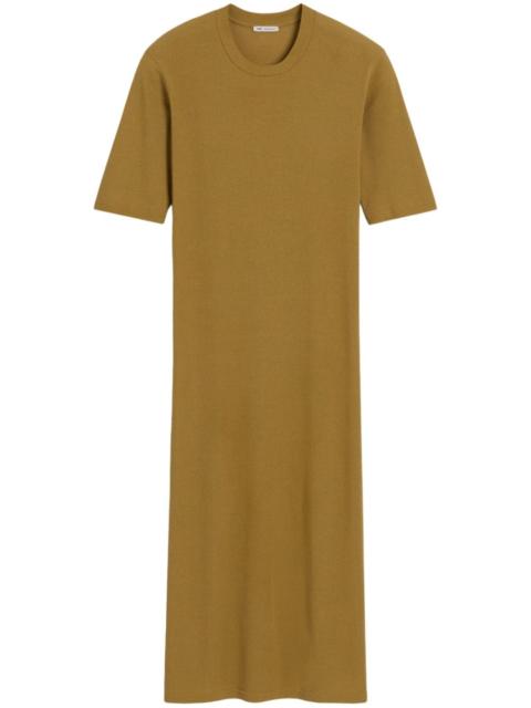 AMI Paris short-sleeve midi dress