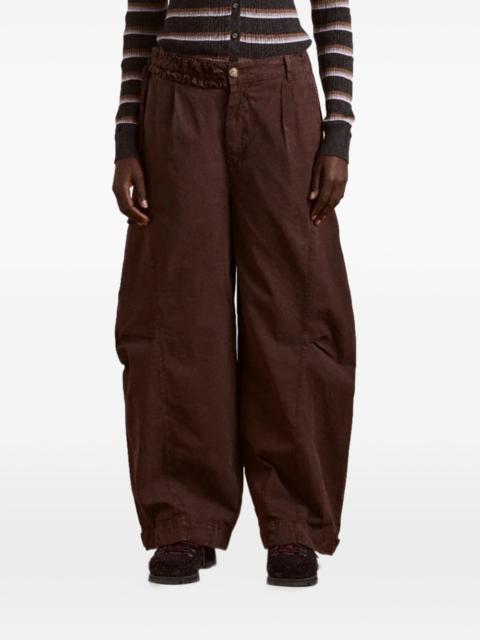 DAMSON MADDER. button-fastening trousers