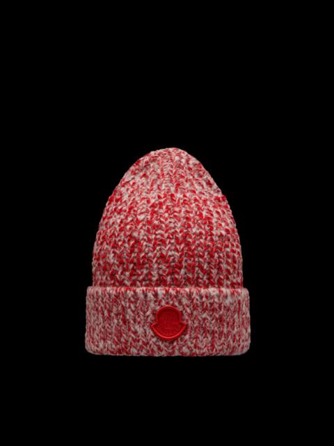 Moncler Mouliné Wool Beanie