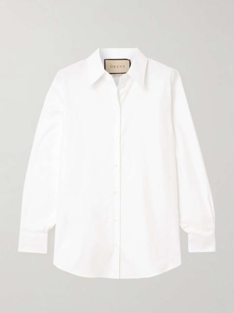 GUCCI Cotton Oxford shirt