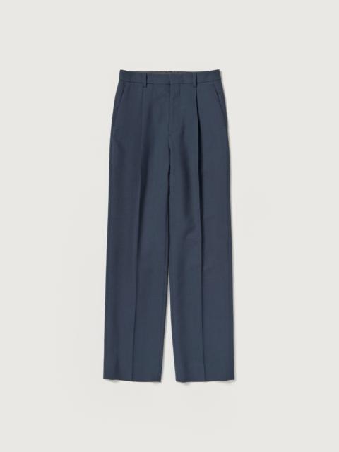 AURALEE TENSE WOOL DOUBLE CLOTH SLACKS