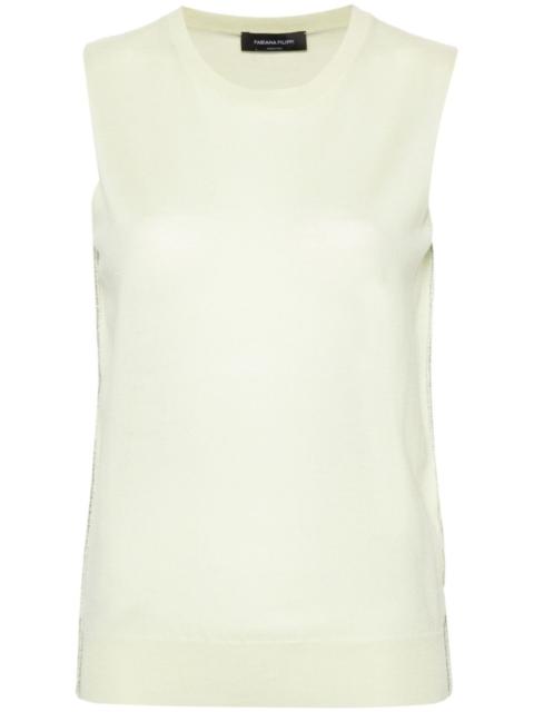 FABIANA FILIPPI sleeveless knitted top