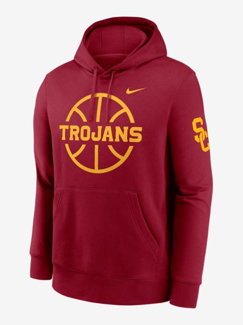 Nike USC Trojans Club Basketball Icon Men's Nike College Pullover Hoodie