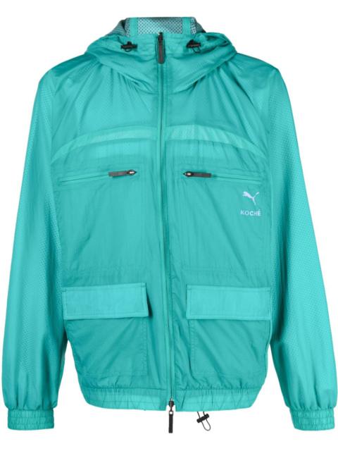 PUMA reversible mesh jacket