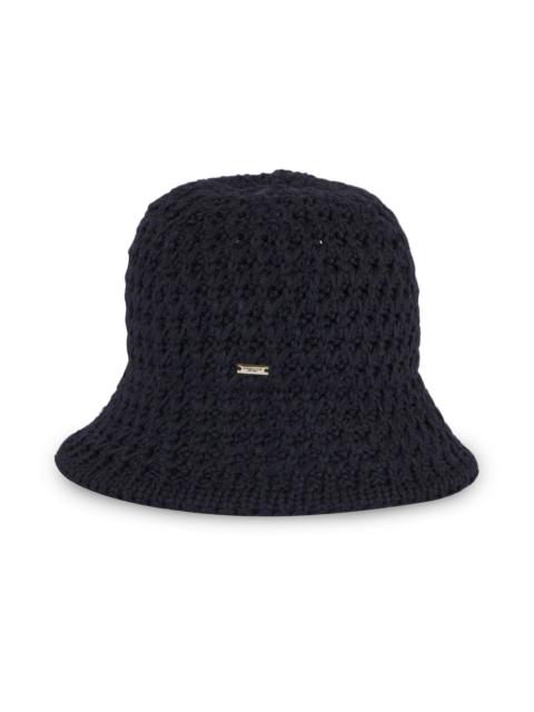 EUGENIA KIM Women's Anais Logo Bucket Hat - Black