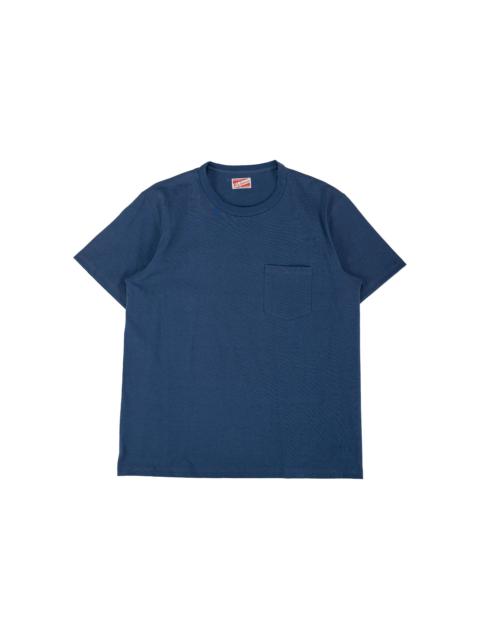 The Real McCoys MC22006 Pocket Tee Marine Blue