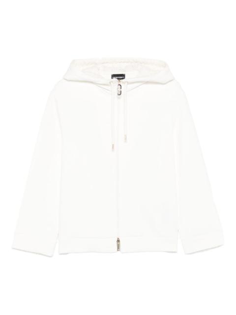 EMPORIO ARMANI zip-fastening hoodie