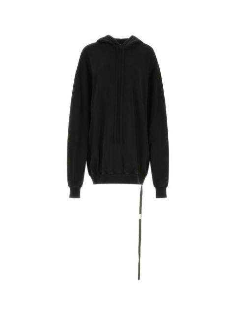 Ann Demeulemeester Black cotton oversize Olivia sweatshirt