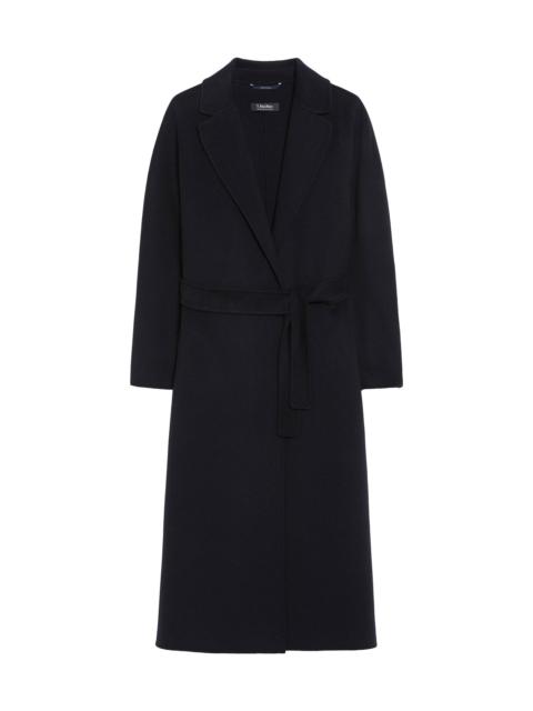 Max Mara Women's Wool Broadcloth Midi Coat - Midnightblue