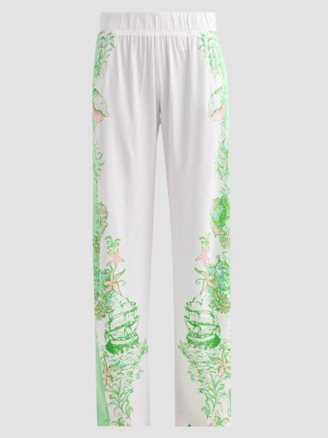 Lilly Pulitzer Women's Bal Harbour Printed Pants - Resort White