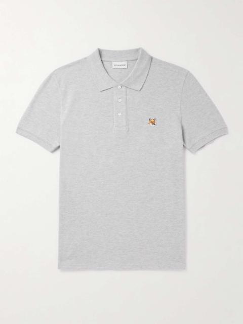Logo-Appliquéd Cotton-Piqué Polo Shirt