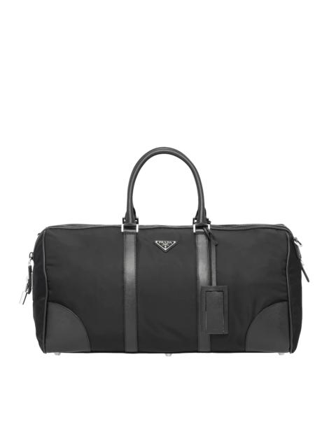 Prada Nylon and Saffiano leather duffel bag