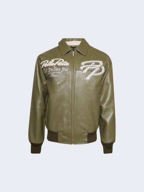 WHO DECIDES WAR X Pelle Pelle Greatest Of All Time Jacket Olive