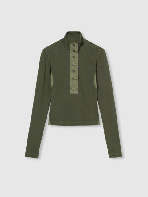 GUCCI Cotton rib long-sleeve T-shirt