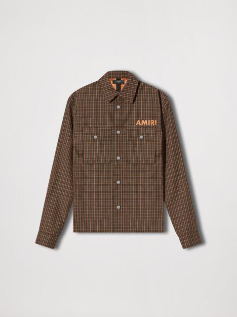 AMIRI LOGO OVERSHIRT
