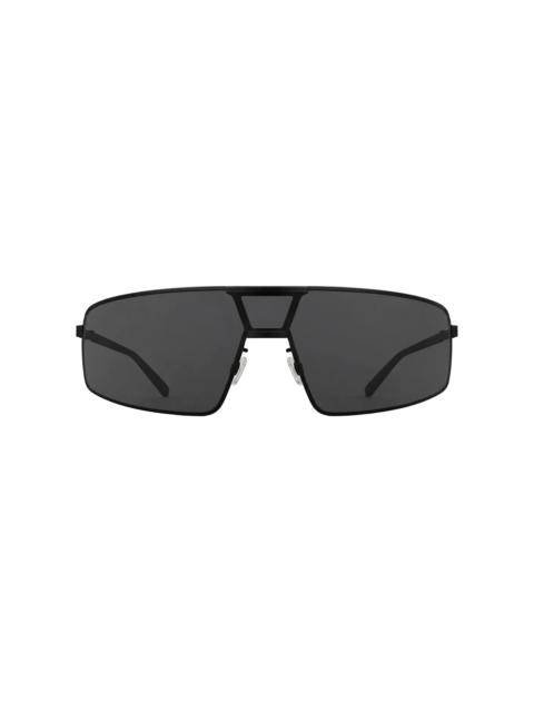 MYKITA MYKITA X RIMOWA MR008 SUNGLASSES - BLACK/PITCH BLACK SUPER BLACK