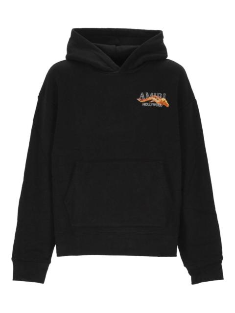 AMIRI logo-print hoodie