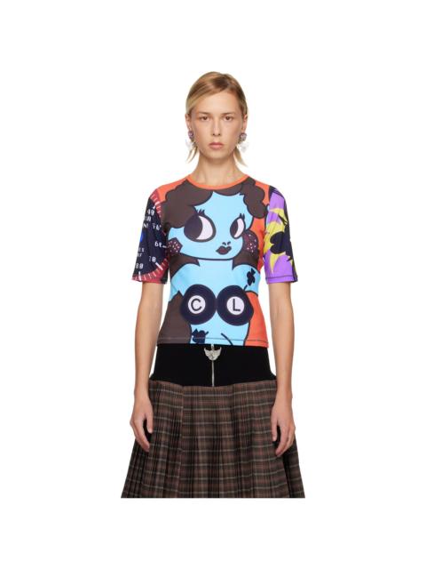 Chopova Lowena Multicolor Lady Luck Jersey T-shirt