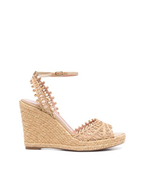 AQUAZZURA 105mm Kahlo espadrilles