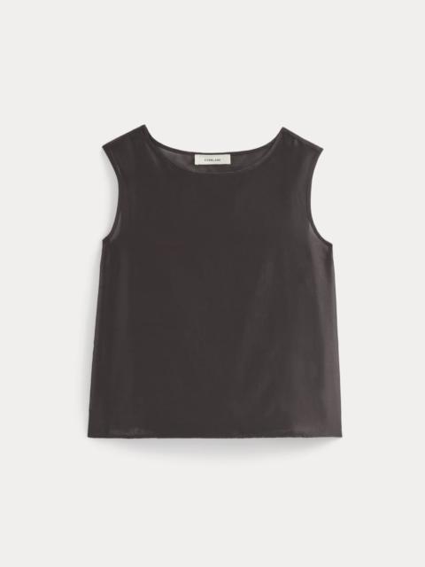 EVERLANE SLEEVELESS TOP IN COTTON-SILK ORGANZA