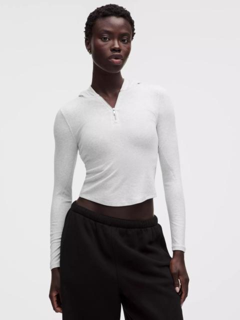 lululemon Hold Tight Hooded Half Zip