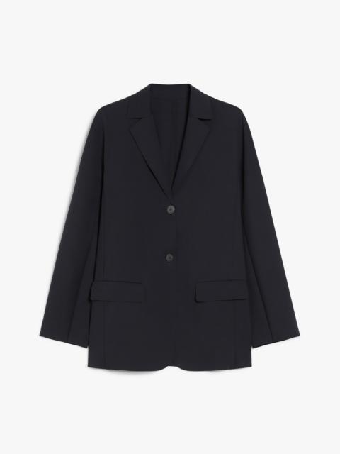 Max Mara LESENA Single-breasted jersey blazer