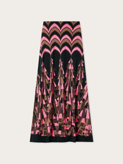 PUCCI BAIADERA PRINT JERSEY SKIRT