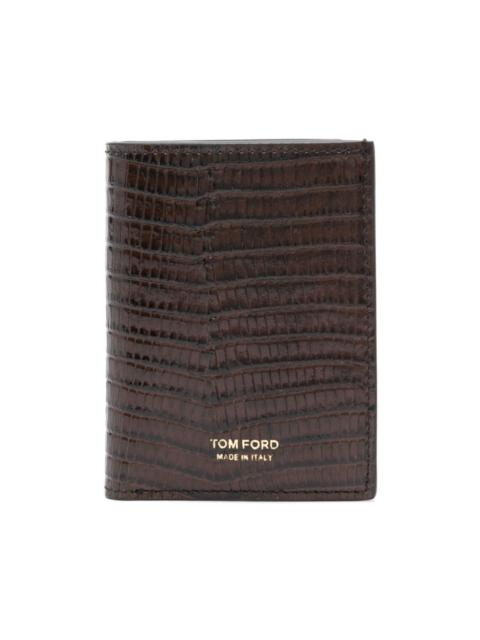 TOM FORD bi-fold leather cardholder