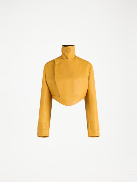 Jean Paul Gaultier THE MUSTARD LEATHER JACKET