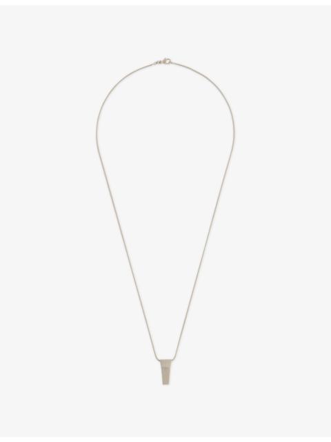 Rick Owens Mini Trunk Brass Necklace