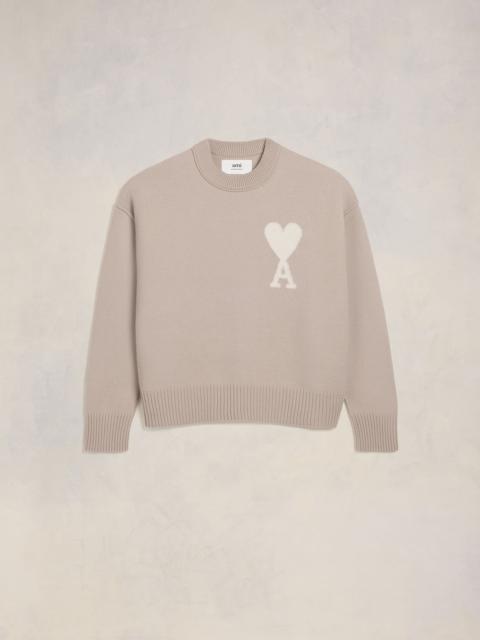 AMI Paris Off White Ami de Coeur Sweater